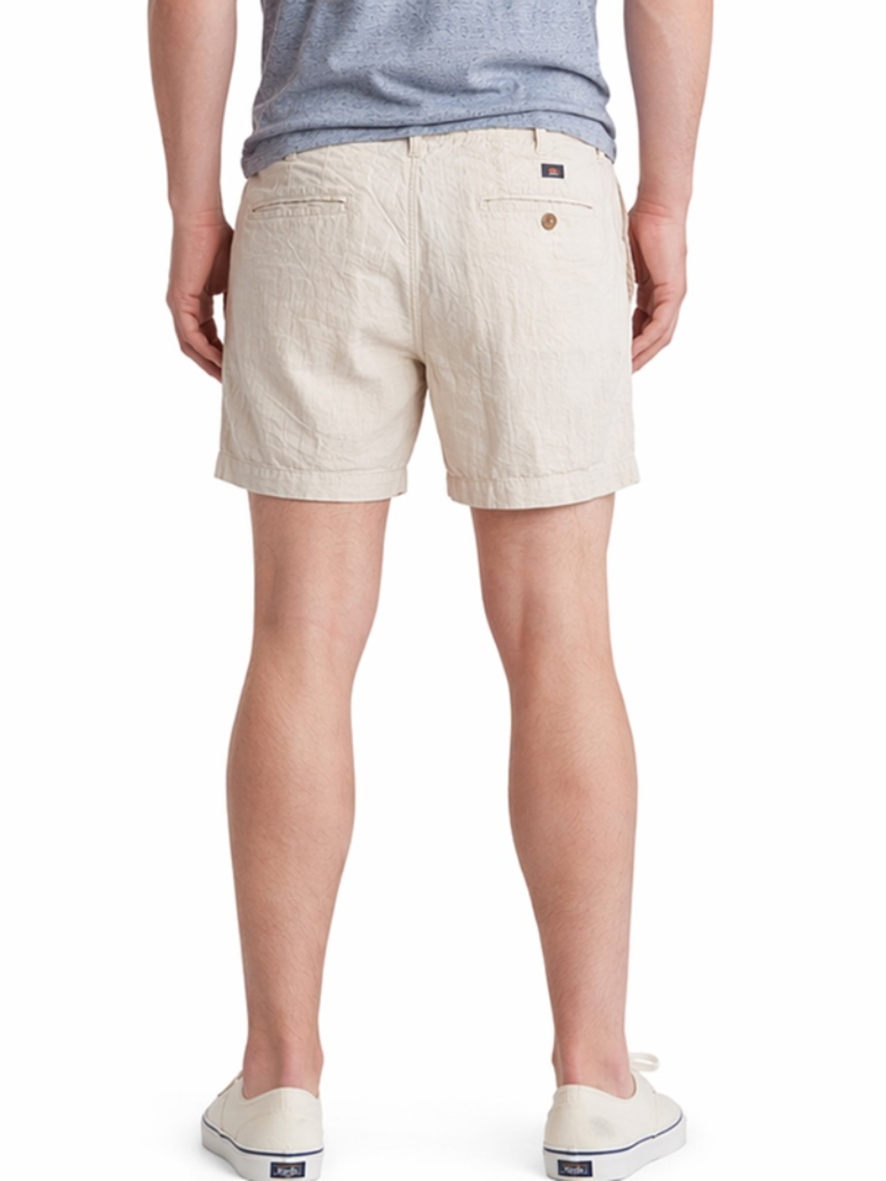 Faherty Linen Blend Drawstring Shorts - Picture 2 of 12